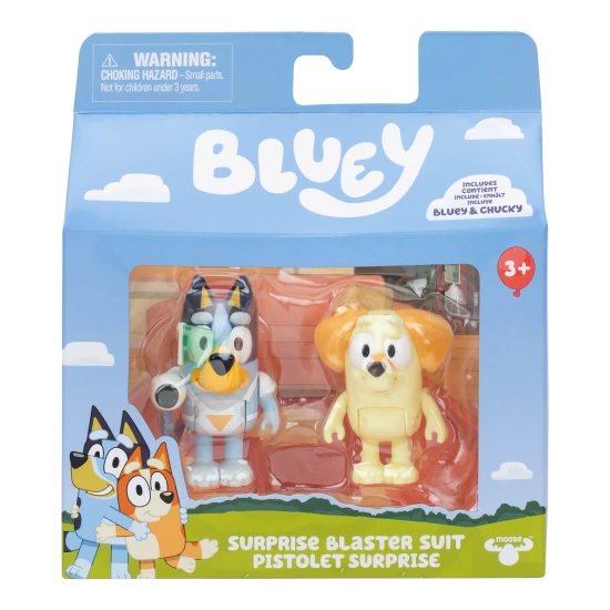 Bluey a Chucky - 2 figurky v jednom balení.