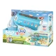 Moose Toys Bluey 3 v 1 – letadlo, hotel a loď v jednom s figurkami Bluey a Bingo.