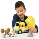 Sklápěč se 2 figurkami Bluey – hrací set s nákladním autem, figurkami Bluey a Bingo a doplňky.