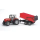 Farmer traktor Massey Ferguson s přívěsem – Bruder 1072BRUD02045