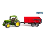 Farmer traktor John Deere s vlekem Farmer traktor John Deere s vlekem