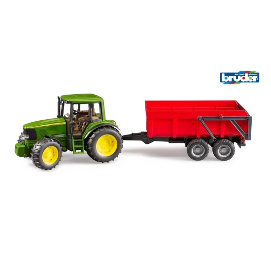 Farmer traktor John Deere s vlekem – Bruder 1072BRUD02057