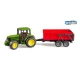 Farmer traktor John Deere s vlekem – Bruder 1072BRUD02057