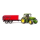 Farmer traktor John Deere s vlekem – Bruder 1072BRUD02057