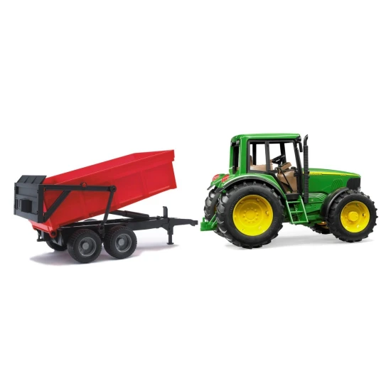 Farmer traktor John Deere s vlekem – Bruder 1072BRUD02057