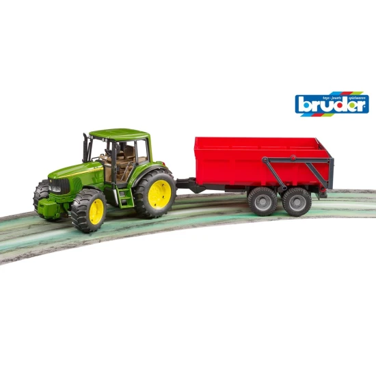 Farmer traktor John Deere s vlekem – Bruder 1072BRUD02057