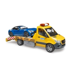 Komerční vozidla MB Sprinter přepravující auto