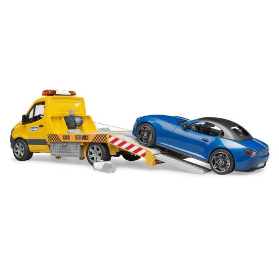 Komerční vozidla MB Sprinter přepravující auto – Bruder 1072BRUD02675