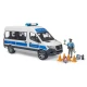Konstrukční vozidla MB Sprinter Policie s majákem – Bruder 1072BRUD02683