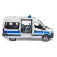 Konstrukční vozidla MB Sprinter Policie s majákem – Bruder 1072BRUD02683