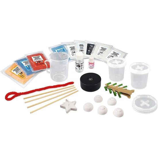 Okouzlující krystaly je zábavná sada pro výrobu krystalů.