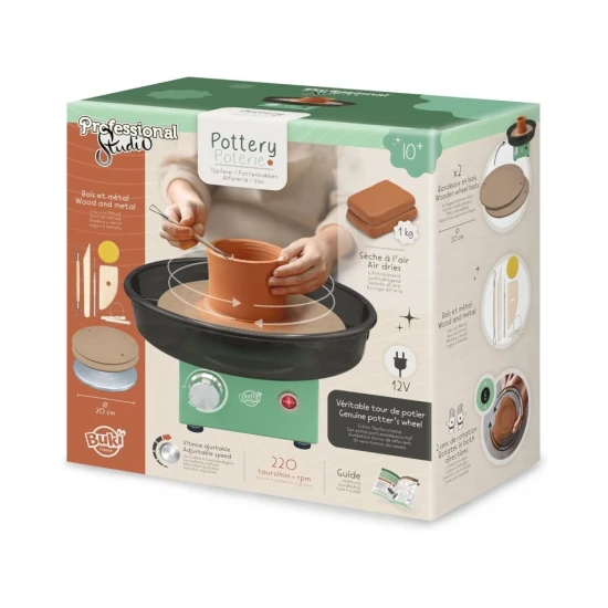 Objevte svět keramiky s hrnčířským kruhem BUKI