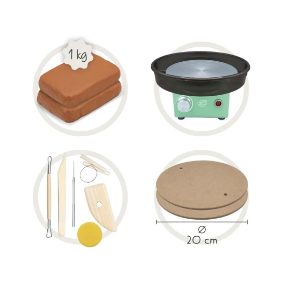 Objevte svět keramiky s hrnčířským kruhem BUKI