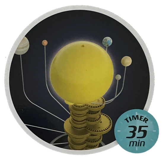 Pohybující se model sluneční soustavy