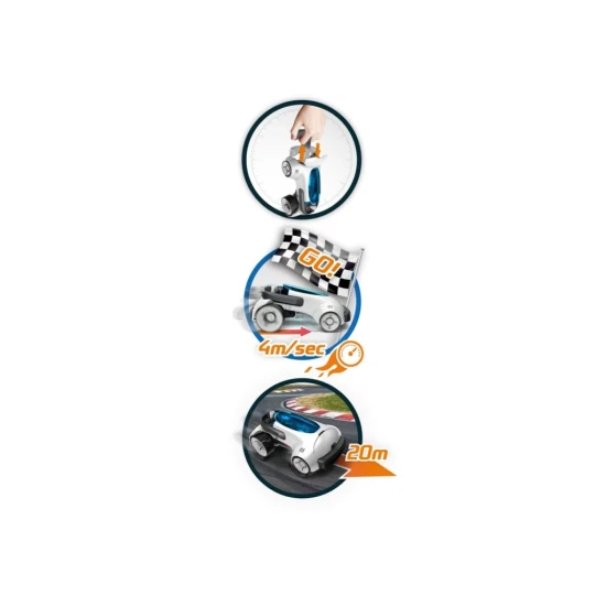 Závodní auto na stlačený vzduch – postav si vlastní auto bez baterií!