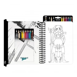 Kreativní kniha pro módní návrháře Manga