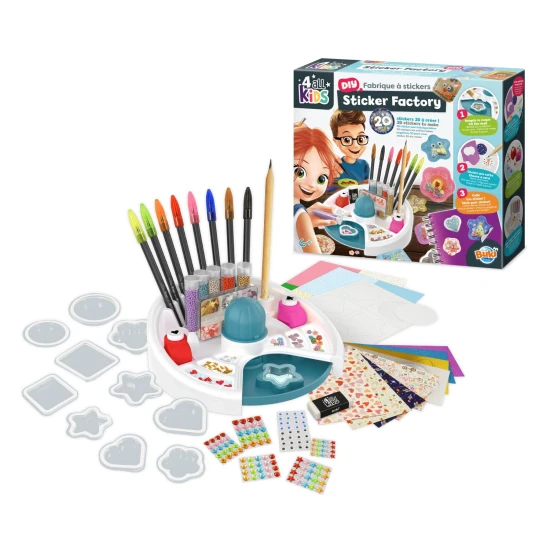 Sticker Factory: 20 originálních 3D samolepek k vytvoření