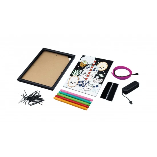 Kreativní sada Buki Neon Bubble Tea pro děti i dospělé