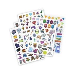 Sada samolepek 200+ Gaming