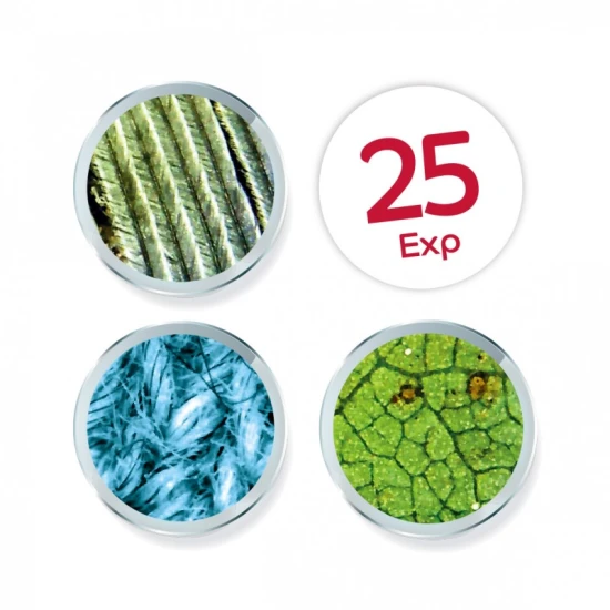 Přenosný video mikroskop Buki s obrazovkou pro děti