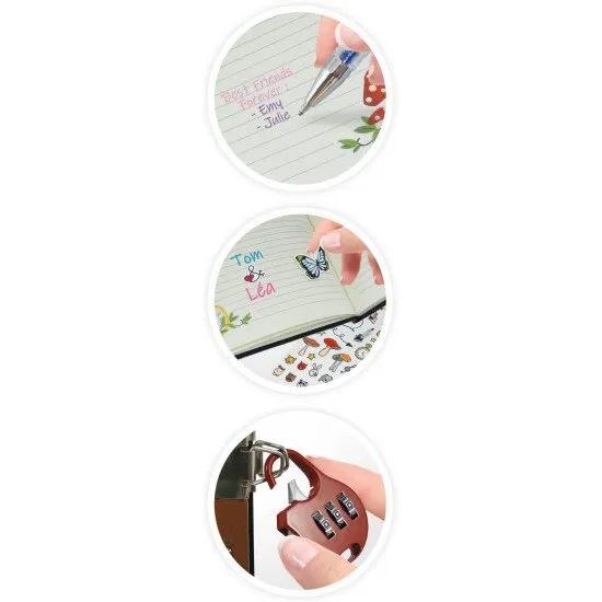 Tajný zápisník se zámkem