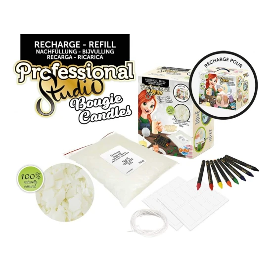 Náhradní vosk pro výrobu svíček