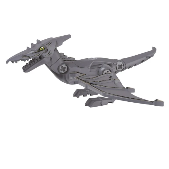 Stavebnice tří dinosaurů pro milovníky dinosaurů, kteří rádi mistrují. 