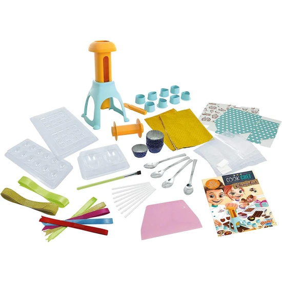 Unikátní sada pro všechny tvořivé děti, které dokáží z čokolády vykouzlit symfonii chuťových a zrakových vjemů.