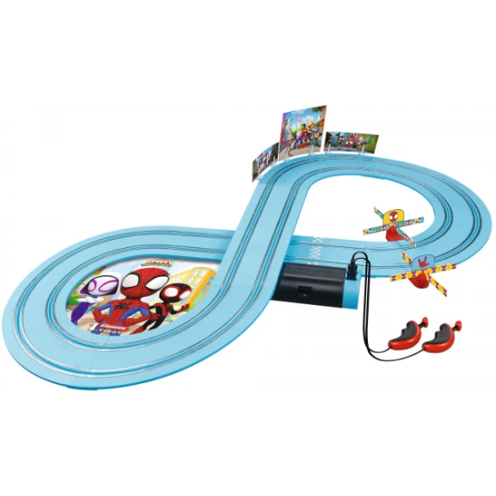 Autodráha Carrera FIRST Spidey Web Spin 2,4 m – Carrera GCO1035