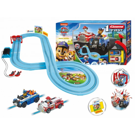 Autodráha Carrera FIRST Tlapková patrola 2,9 m (63060) – Carrera GCO1043