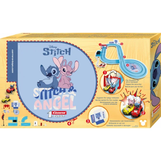 Autodráha Carrera FIRST Disney Stitch 2,9 m – Carrera GCO1047