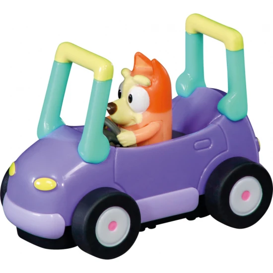 Auto FIRST 65035 Bingo pro autodráhy v měřítku 1:50, závodní autíčko s magnetem a kontaktními kartáčky