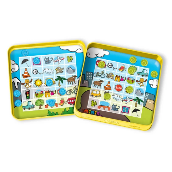 Bingo! Travel – magnetická hra pro 2 hráče v kovové krabičce