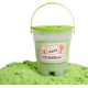 ChildGen Magický písek v kbelíku Green 500g – přírodní, antibakteriální a voňavý kinetický písek pro děti.