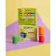 ChildGen Prstové barvy omyvatelné 6 x 50 ml - přírodní, netoxické a lehce omyvatelné barvy pro děti.