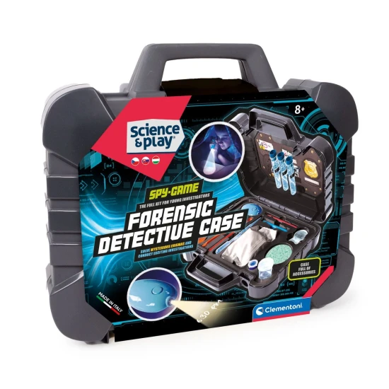 Science and Play Kufřík pro detektivy – Clementoni 104950260