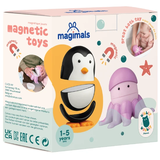 Magnetická skládačka pro miminka Moře Magimals