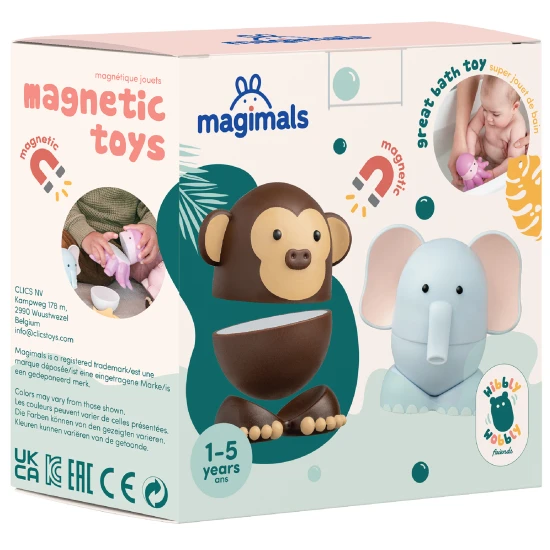 Magnetická skládačka pro miminka Safari Magimals