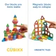 Magnetické kostičky Cubixx Creative Pack – 85 ks, kreativní set magnetických kostiček pro děti od 3 let