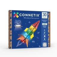 Magnetická stavebnice Light Rocket Pack 30 dílů