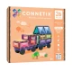 Connetix Magnetická stavebnice Pastel Motion Pack 26 dílů