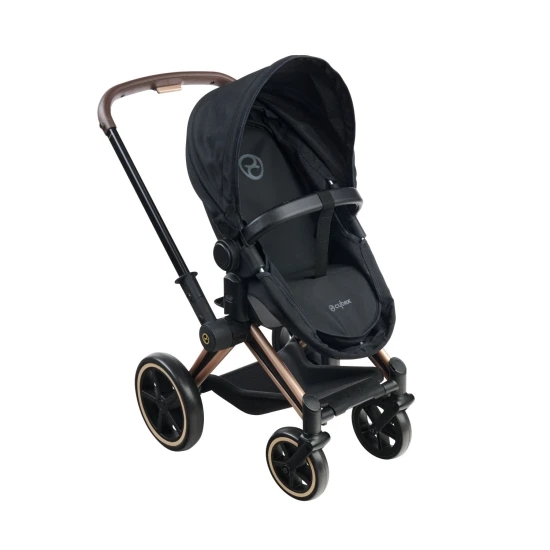 Kočárek Cybex Black 3 v 1 pro panenky 36-42 cm CO142070