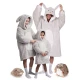 Cozy Noxxiez Mikinová deka Králík 3 - 6 let