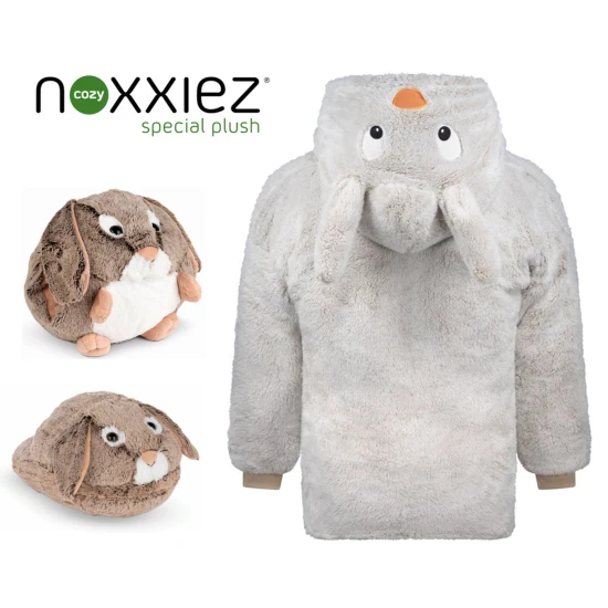 Cozy Noxxiez Mikinová deka Králík 3 - 6 let