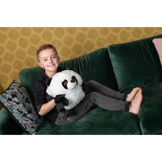 Cozy Noxxiez Hřejivý plyšový polštář 3 v 1 Panda Cozy Noxxiez Hřejivý plyšový polštář 3 v 1 Panda