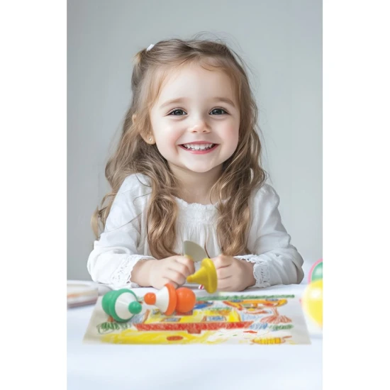 Créa Lign Moje první fixy 8 ks Ergonomické fixy pro nejmenší 8 ks od Crea Lign