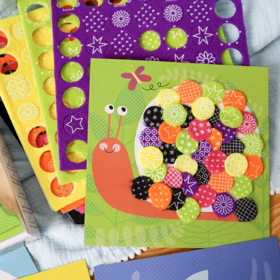 Kreativní sada pro děti Tvoření z filcu Farma Crea Lign