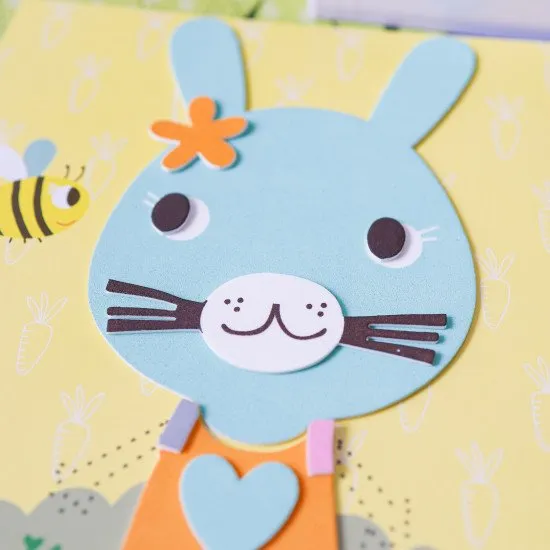 Kreativní sada pro děti Pěnová mozaika Domácí zvířata Crea Lign