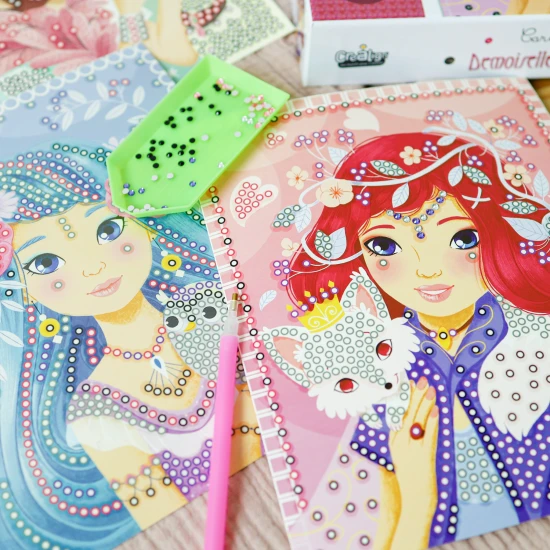 Kreativní sada pro děti Diamantové malování Víly Crea Lign