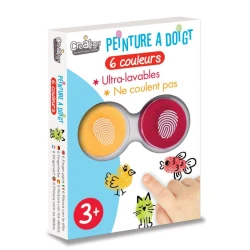 Inkoustové polštářky na otisky prstů 6 ks Inkoustové polštářky na otisky prstů 6 ks